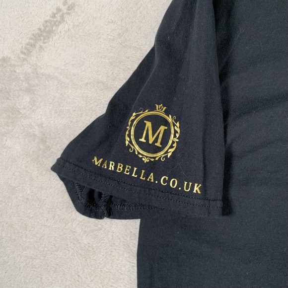 Gypsy King Shirt Mens Large Black Camo Boxing Tyson Fury WOW Hydrate Marbella UK - Picture 6 of 10